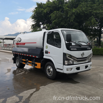 Camion d&#39;aspiration des eaux usées de 6 tonnes